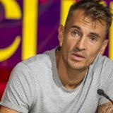 Joël Mall: décisif mardi dernier à Plzen, le sera-t-il encore ce soir ? Tout Genève l'espère. KEYSTONE/SALVATORE DI NOLFI